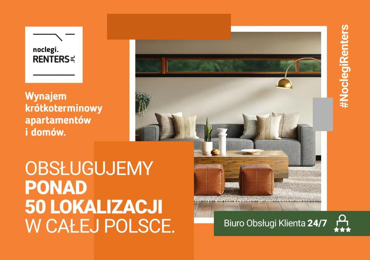 Aesthetic One Bedroom Apartment In Wroclaw By Noclegi Renters Zewnętrze zdjęcie